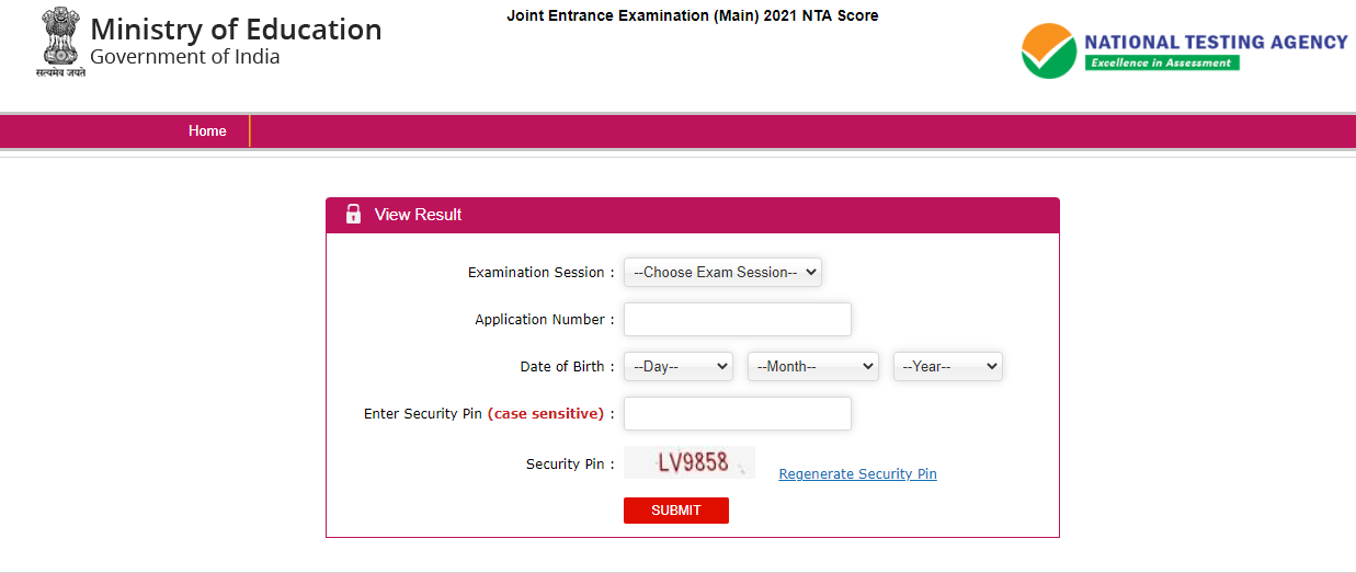 JEE 2021 Main Result Declared at ntaresults.nic.in, Check Topper Score & Rank