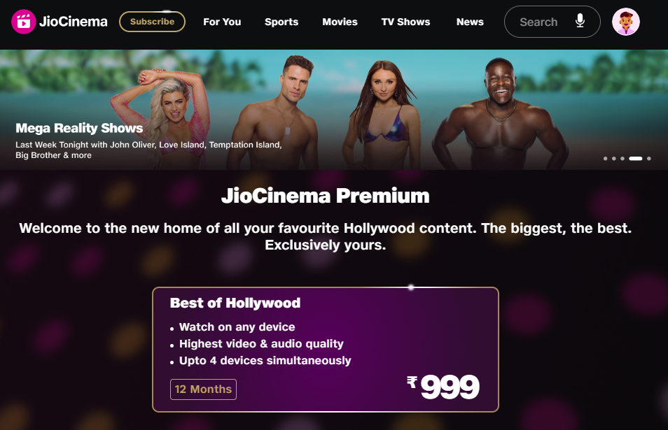 How To Get JioCinema Premium Subscription Free (Updated)