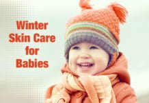Winter skin care tips for child, newly born babies