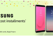 Grab No Cost Installments on Samsung Smartphones only on Amazon