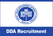 DDA Recruitment 2020, Online Application Started for 629 Posts