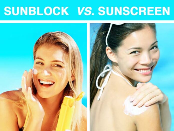 Sunscreen VS Sunblock What SPF Should You Use?